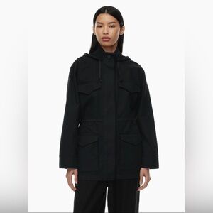 Aritzia The Group Babaton Military Inspired Nook Cotton Linen Jacket size M